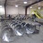 stainless steel spiral chute