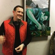 Joe Pennington at NOTO Arts Center reception